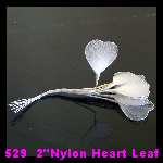 529 Heart Leaf Nylon 2&quot;